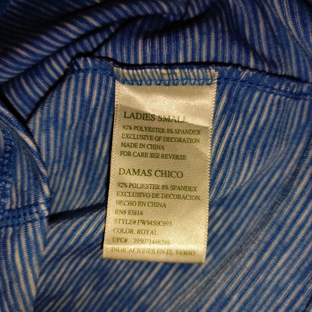 Gym wear Top with zipper & Thumbhole 💙 - Picture 13 of 15